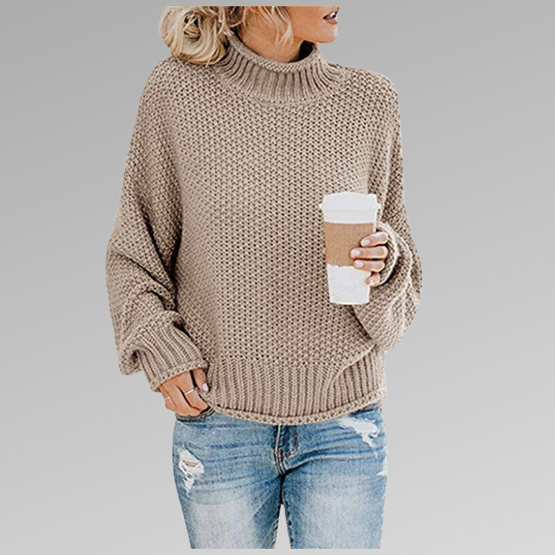 Valeria | Maglione Premium a Collo Alto