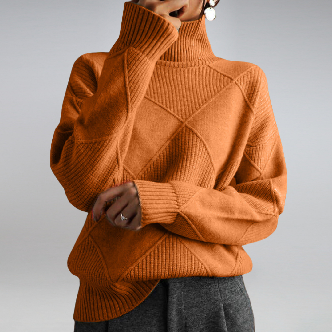 Aroa | Maglione a Collo Alto con Comfort Avvolgente