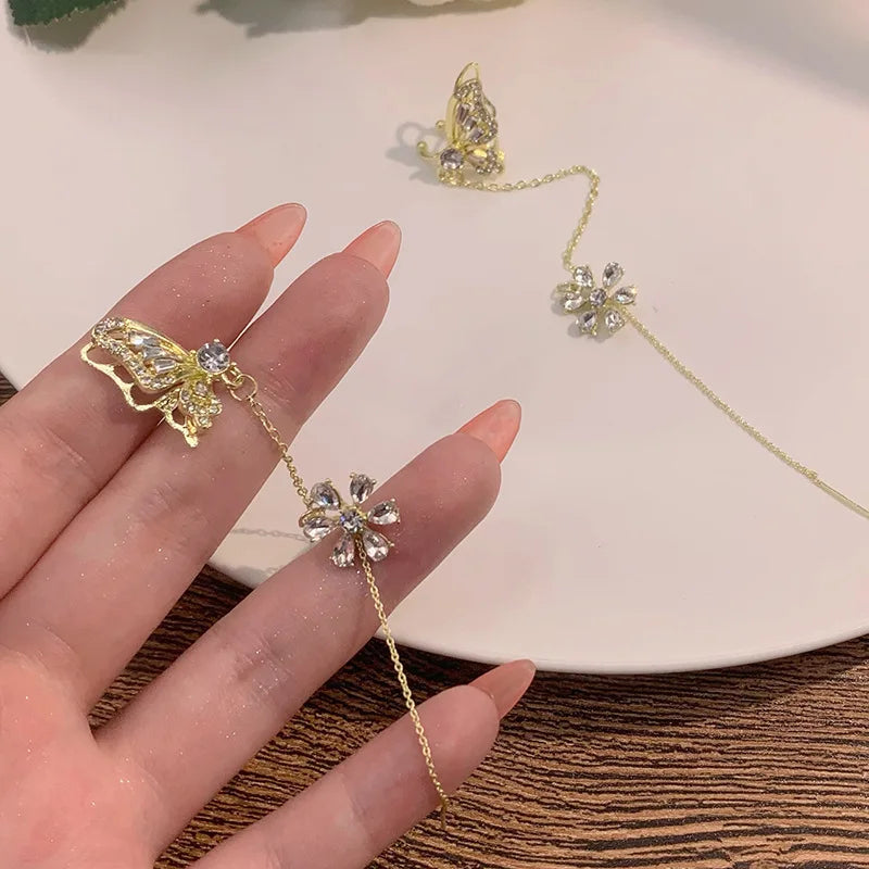 Bracciale Auricolare a Forma di Fiore – Coppia