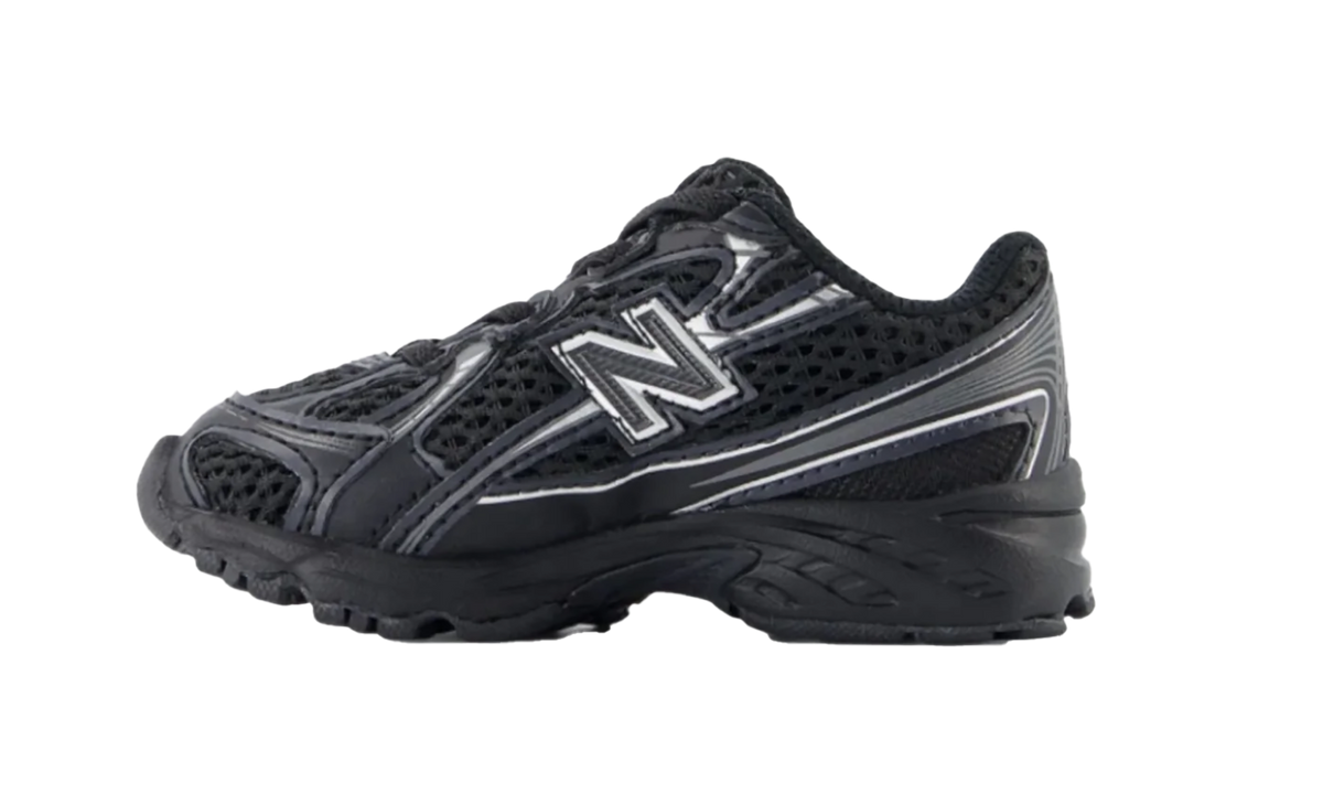 740 Bungee Lace TD "Black Silver Metallic" IZ740BM