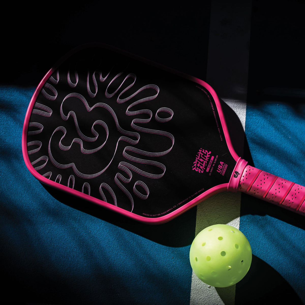 The Filth 16mm Pickleball Paddle- Hybrid (Pink)