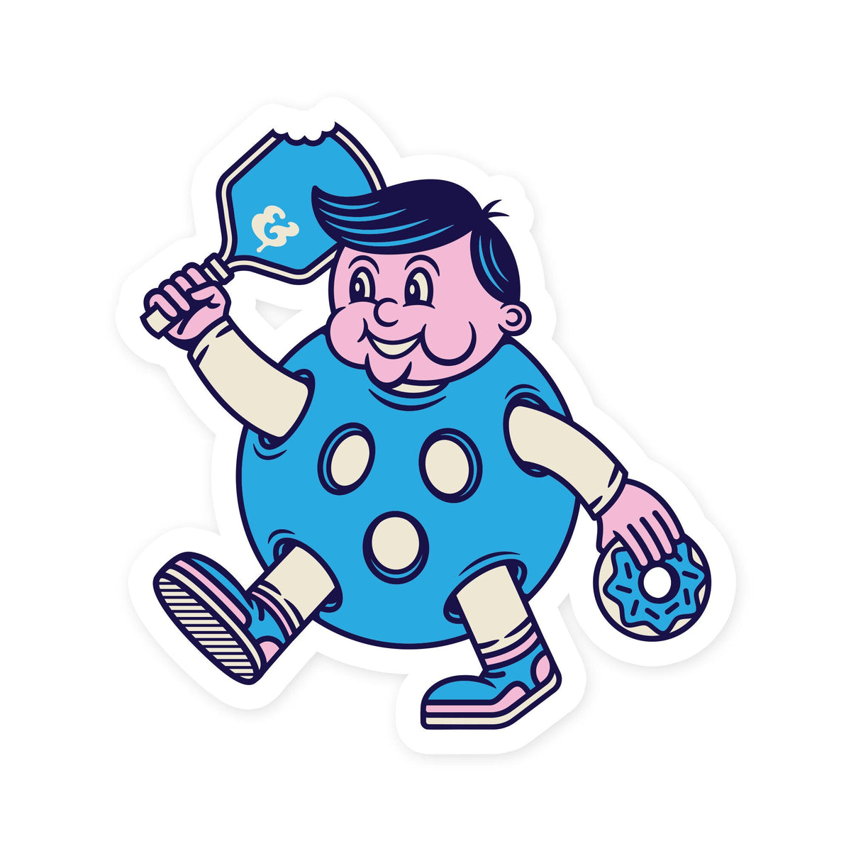 Doughnut Crusher Sticker