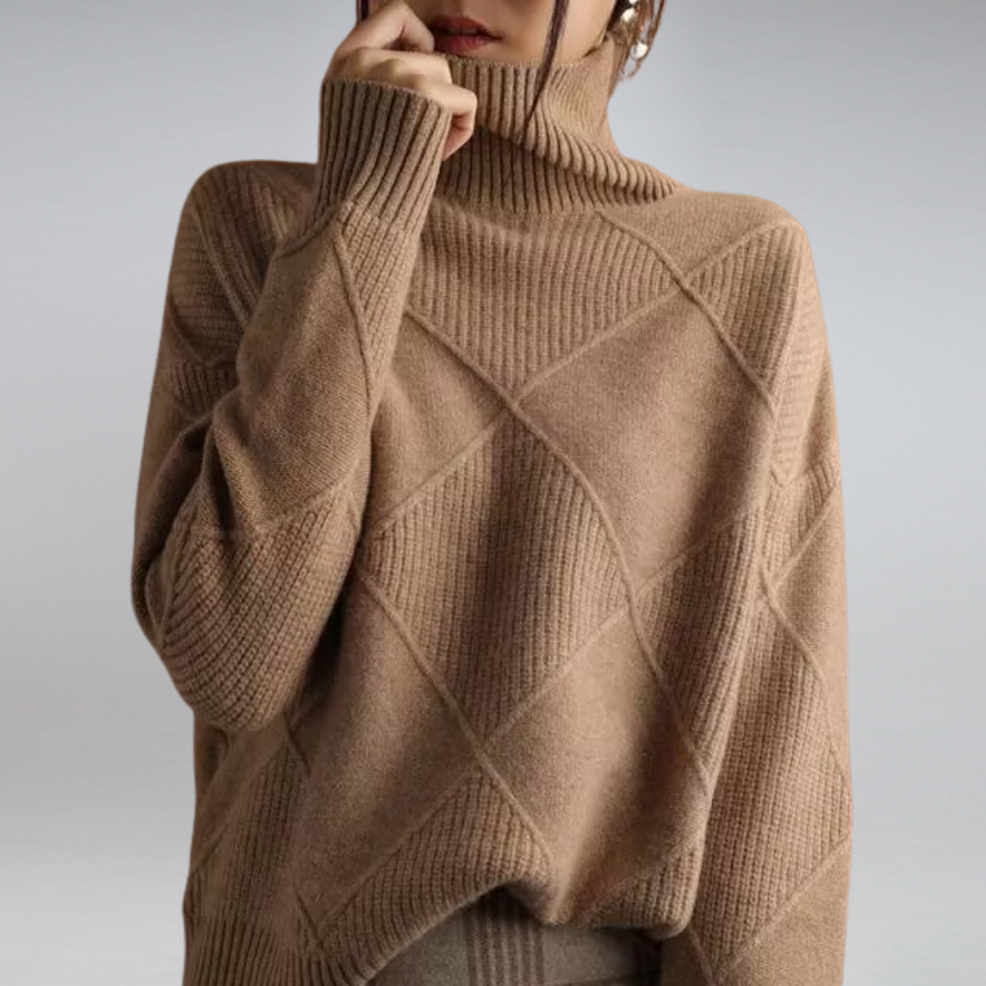 Aroa | Maglione a Collo Alto con Comfort Avvolgente