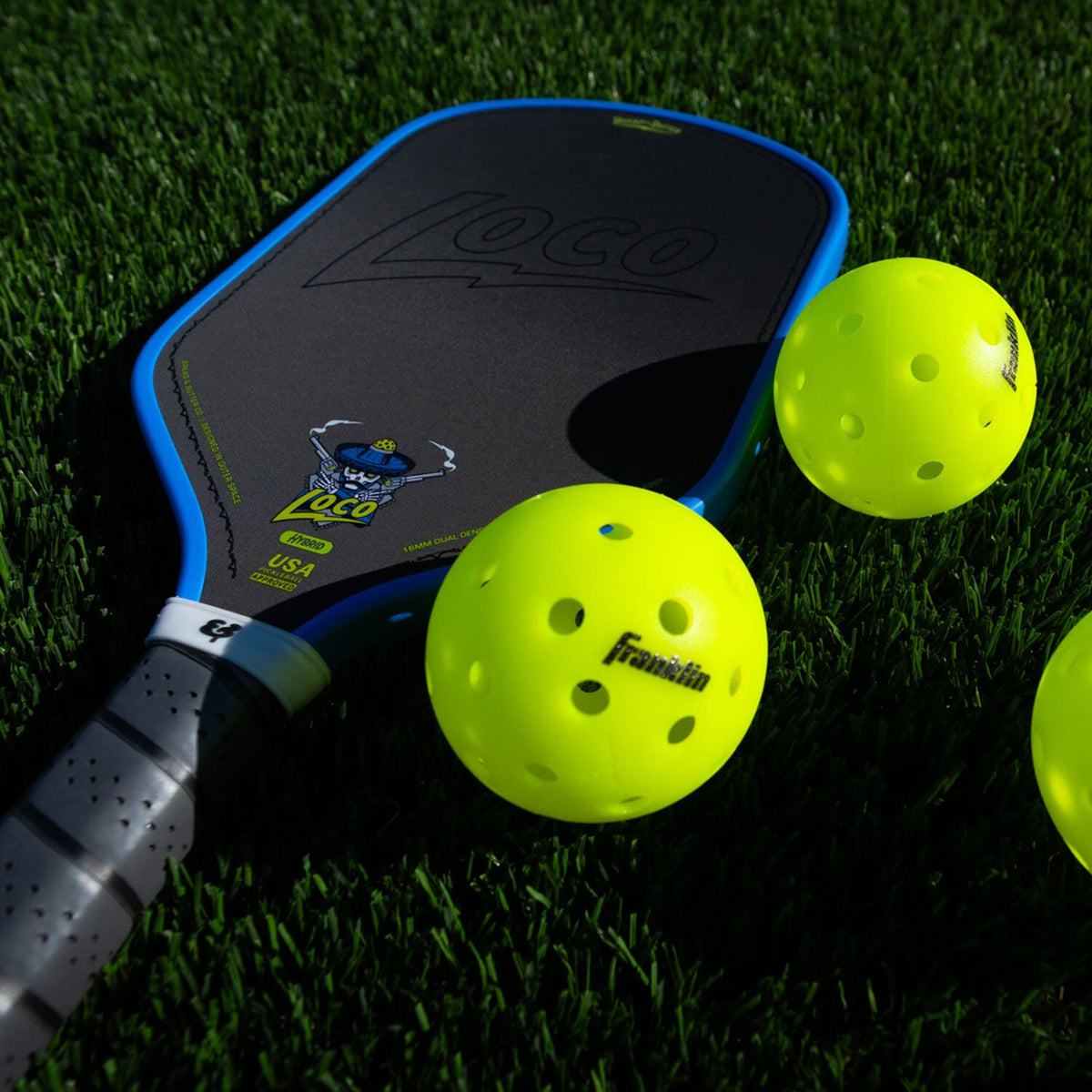 The Loco 16mm Pickleball Paddle- Hybrid (No Cover)