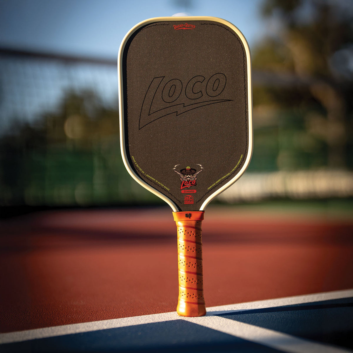 The Loco 16mm Pickleball Paddle- Elongated (No Cover)