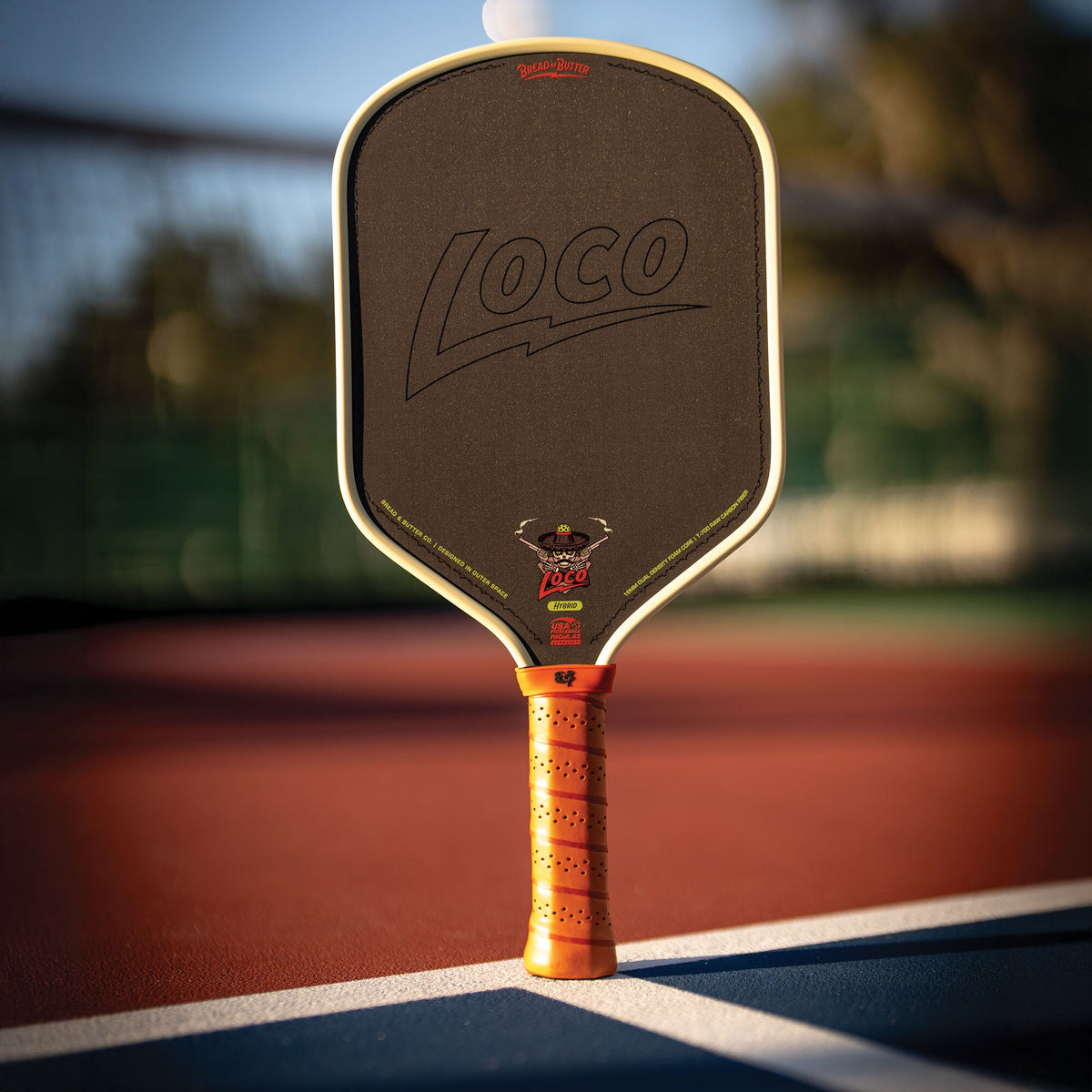 The Loco 16mm Pickleball Paddle- Hybrid (No Cover)