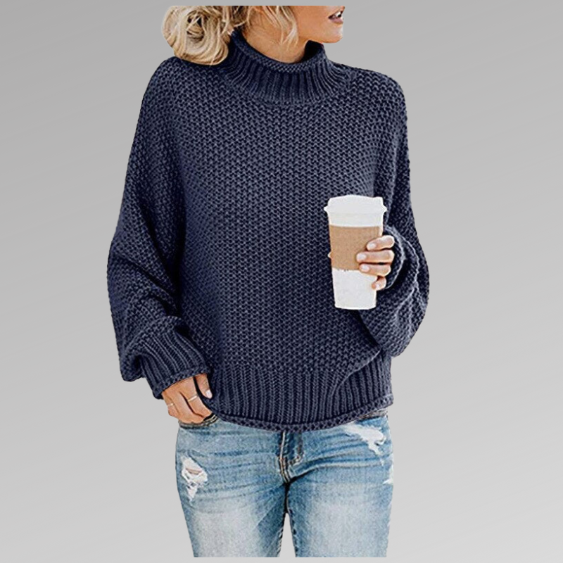 Valeria | Maglione Premium a Collo Alto