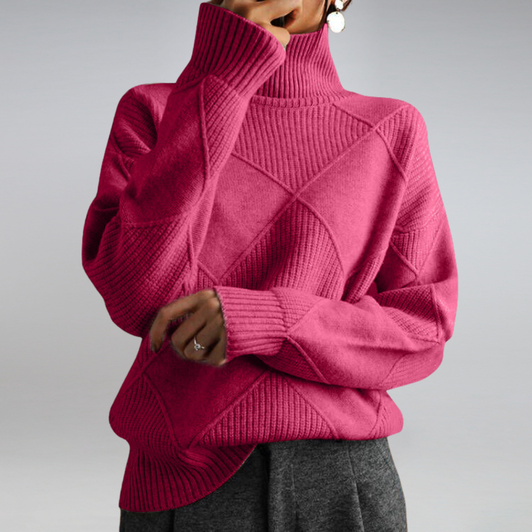 Aroa | Maglione a Collo Alto con Comfort Avvolgente