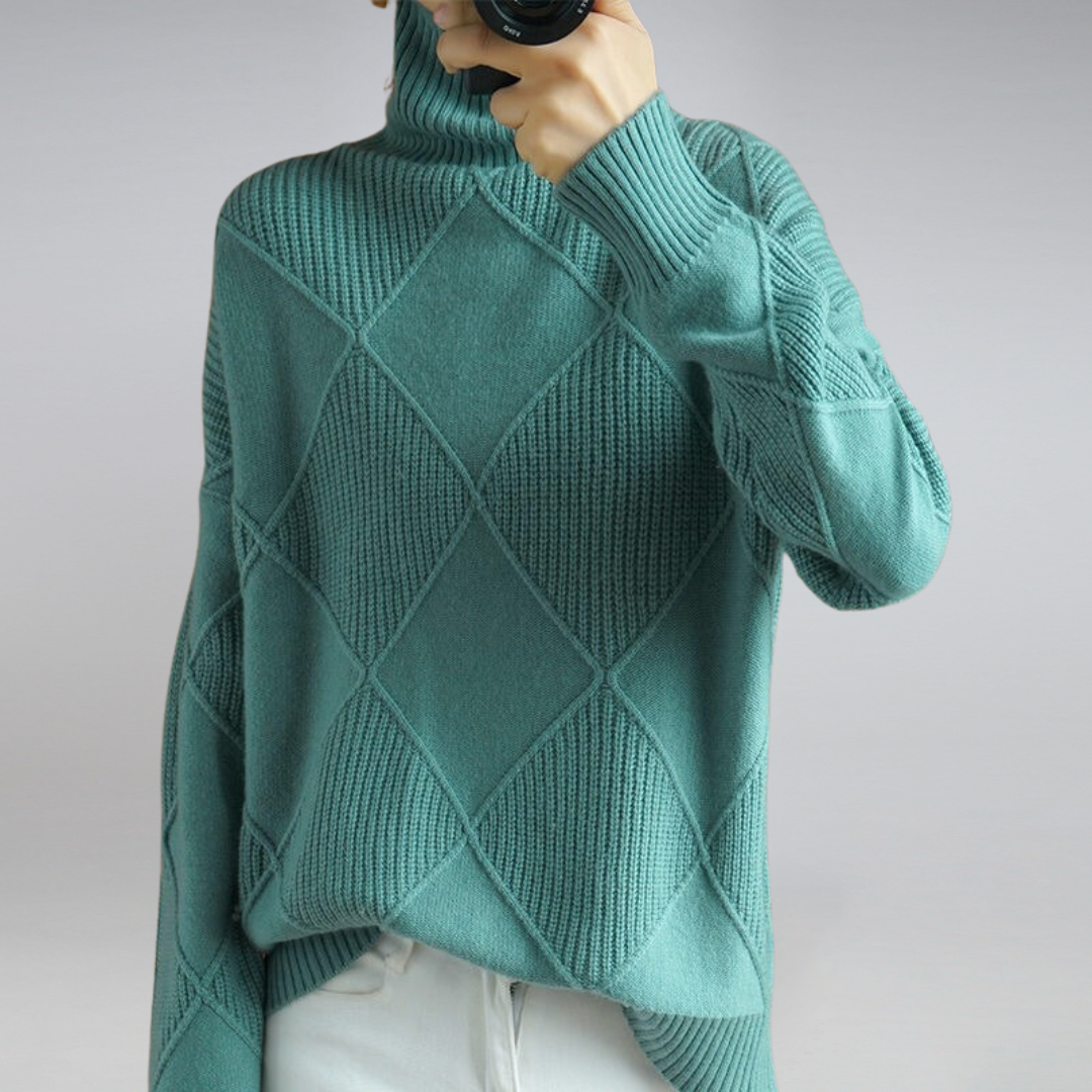 Aroa | Maglione a Collo Alto con Comfort Avvolgente