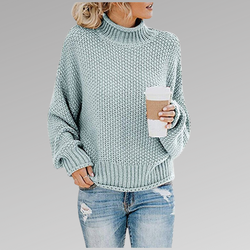 Valeria | Maglione Premium a Collo Alto