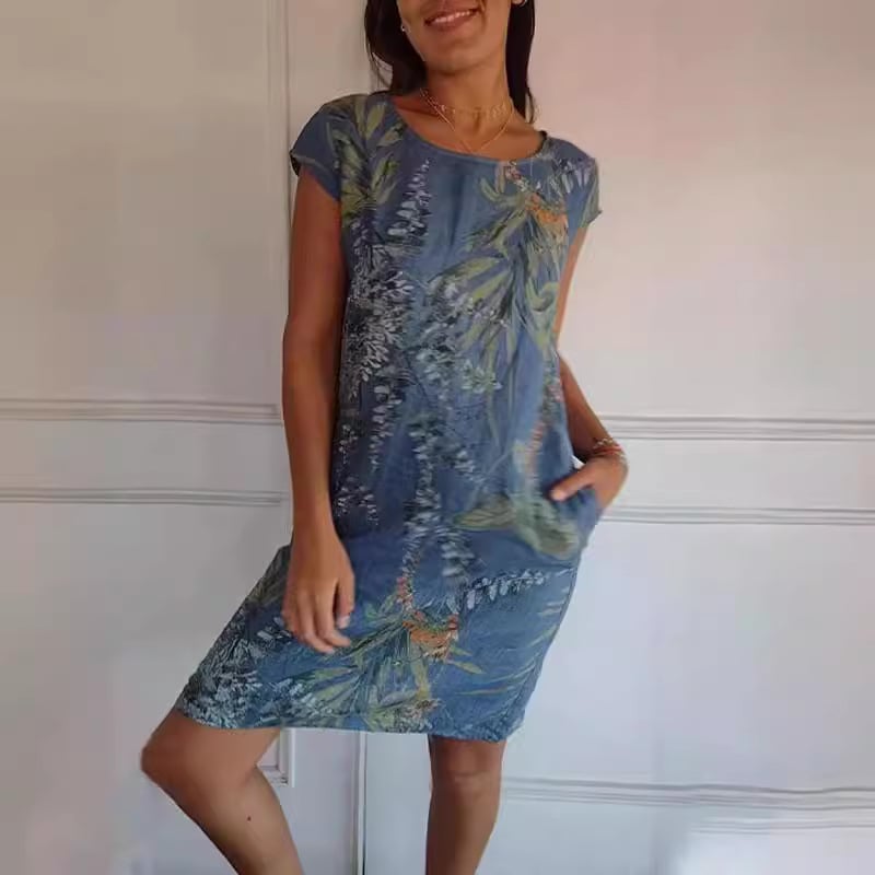 Sunniva - Vestito Charm in Canvas