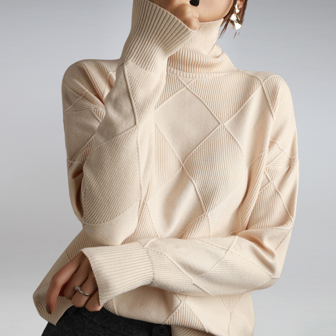 Aroa | Maglione a Collo Alto con Comfort Avvolgente