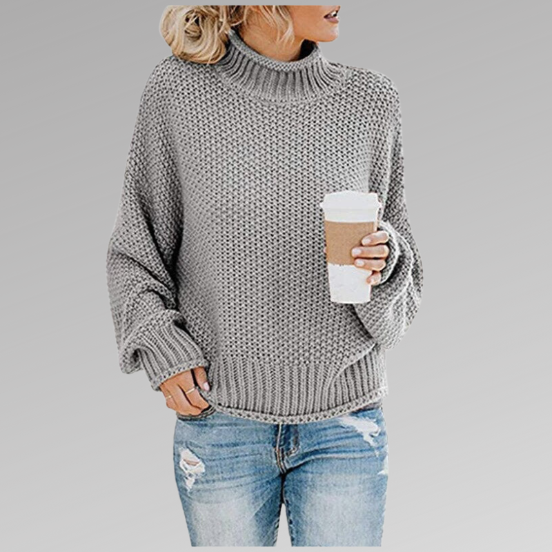 Valeria | Maglione Premium a Collo Alto