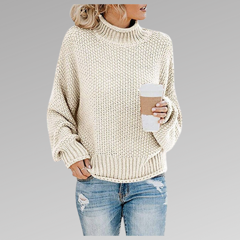 Valeria | Maglione Premium a Collo Alto