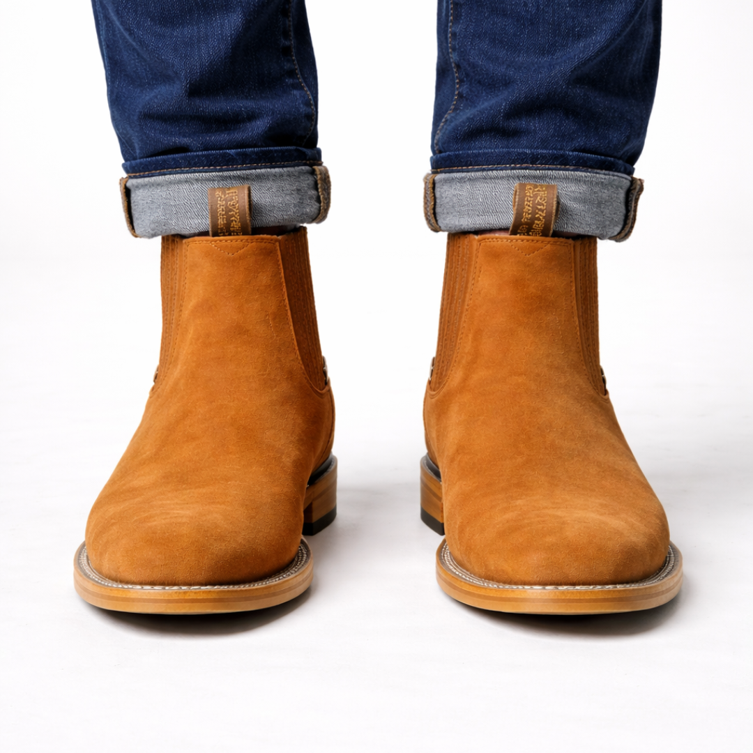 Stivali da Cowboy in Pelle per Uomo