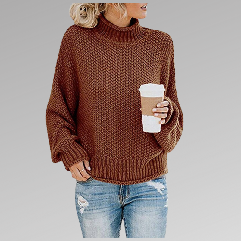 Valeria | Maglione Premium a Collo Alto
