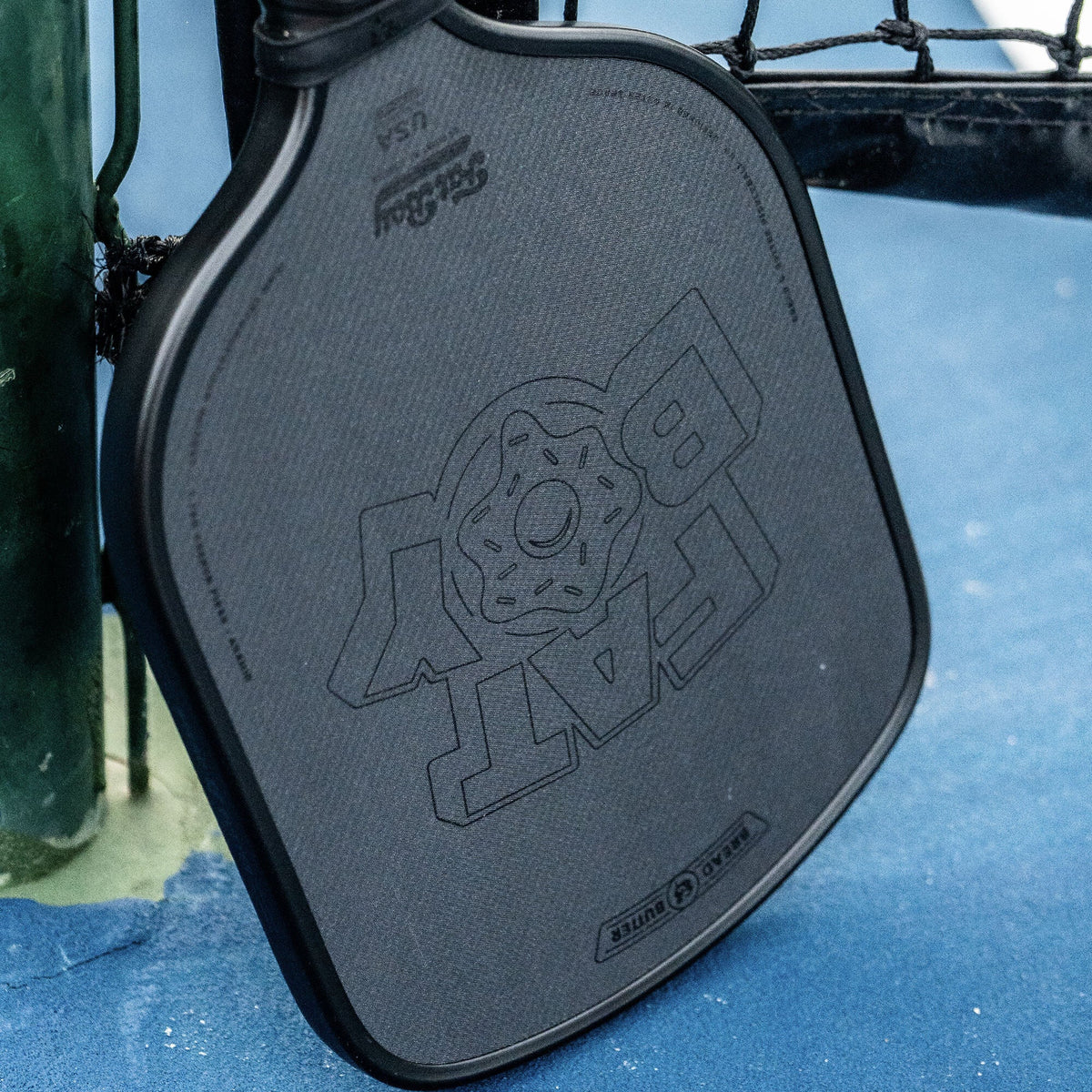 The Fat Boy 16mm Pickleball Paddle - Black Out Edition