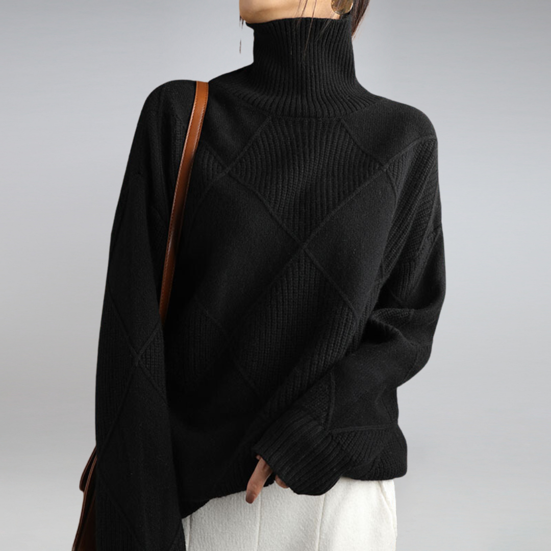 Aroa | Maglione a Collo Alto con Comfort Avvolgente