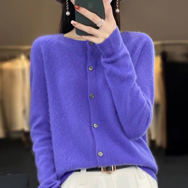 Vera | Premium Merino Wool Cardigan