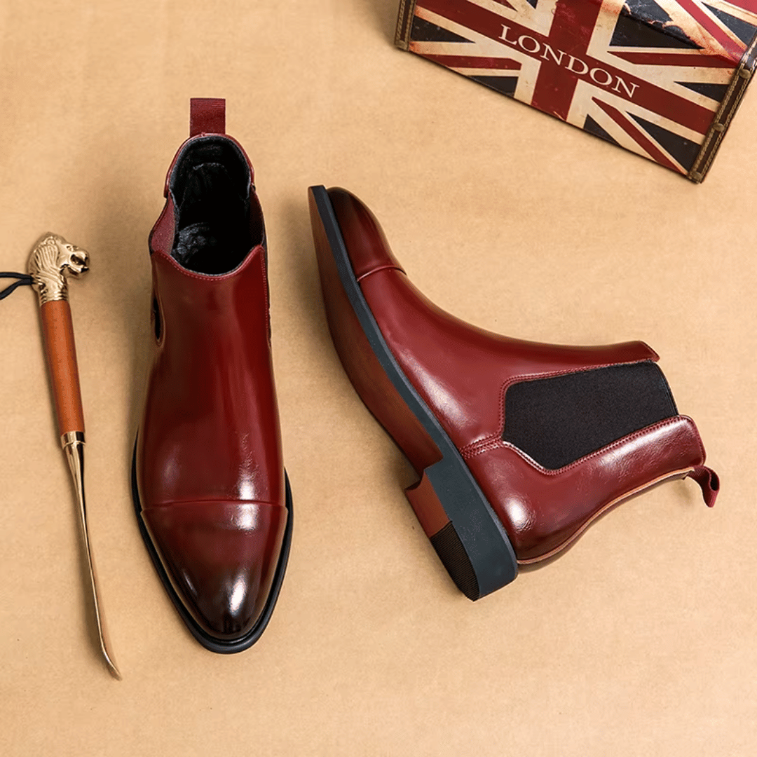 Stivali Chelsea in pelle premium