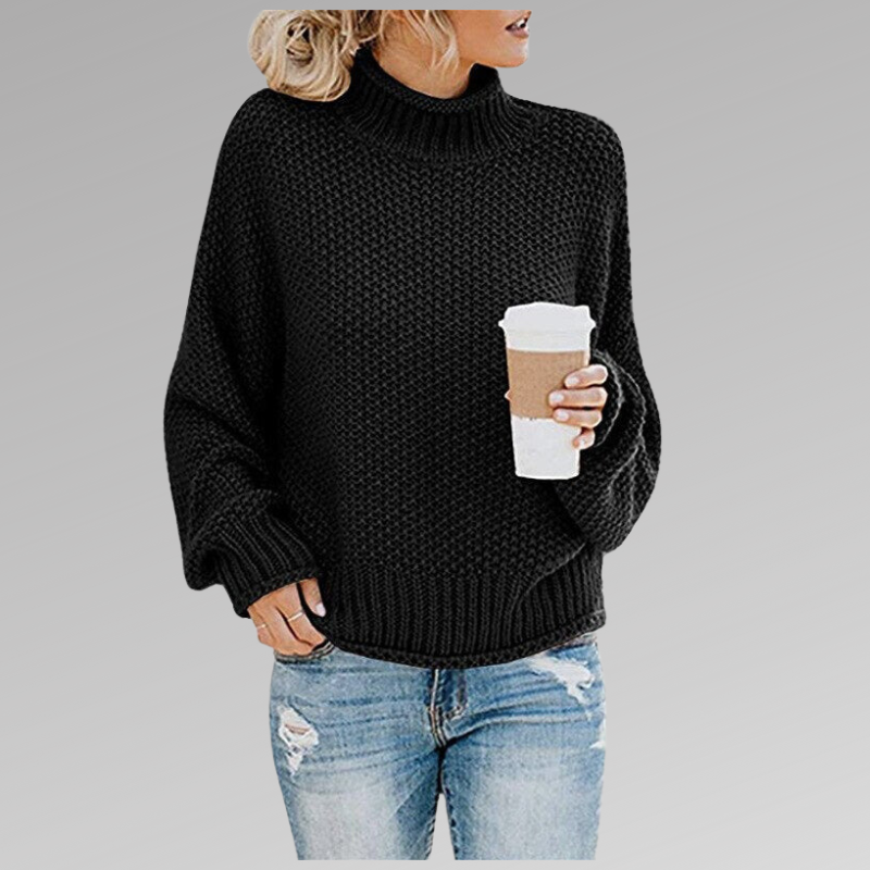 Valeria | Maglione Premium a Collo Alto