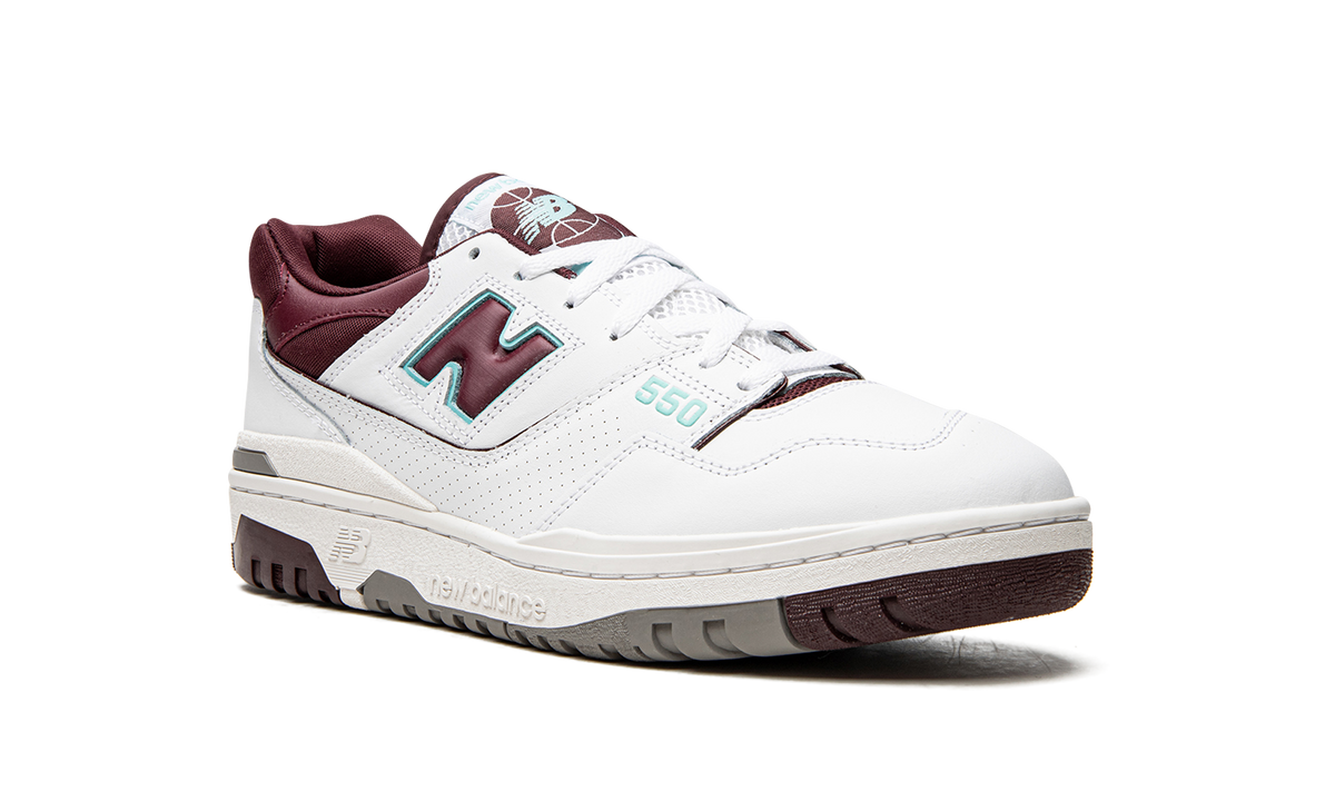 550 "Burgundy / Cyan" BB550WBG