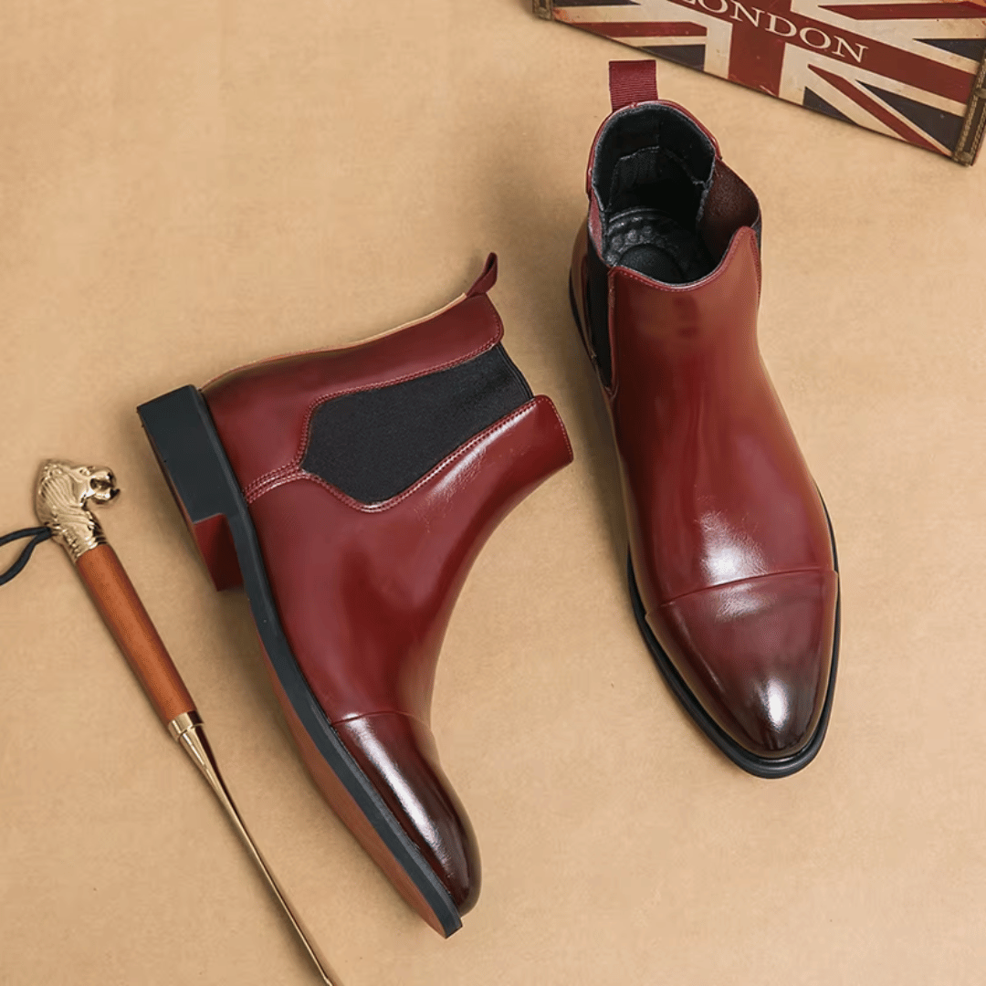 Stivali Chelsea in pelle premium