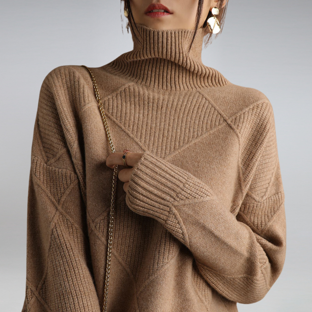 Aroa | Maglione a Collo Alto con Comfort Avvolgente