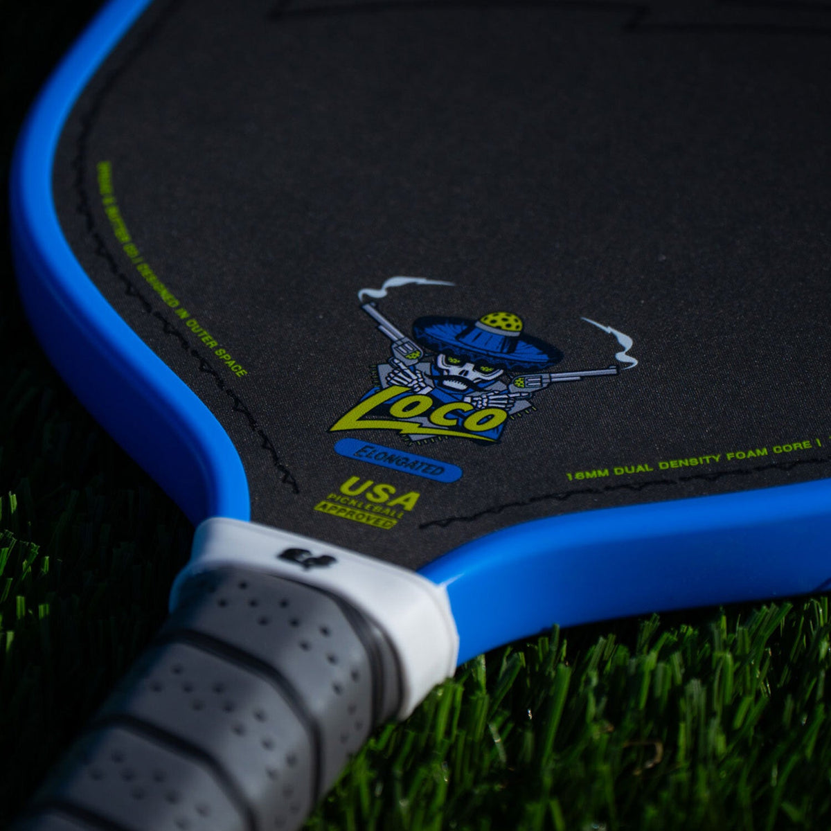 The Loco 16mm Pickleball Paddle- Elongated (No Cover)