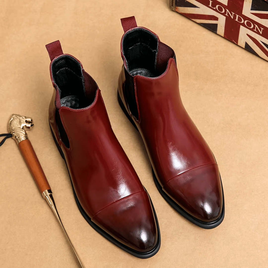 Stivali Chelsea in pelle premium