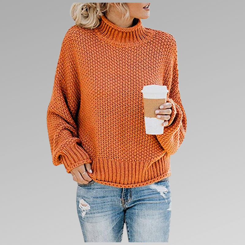 Valeria | Maglione Premium a Collo Alto