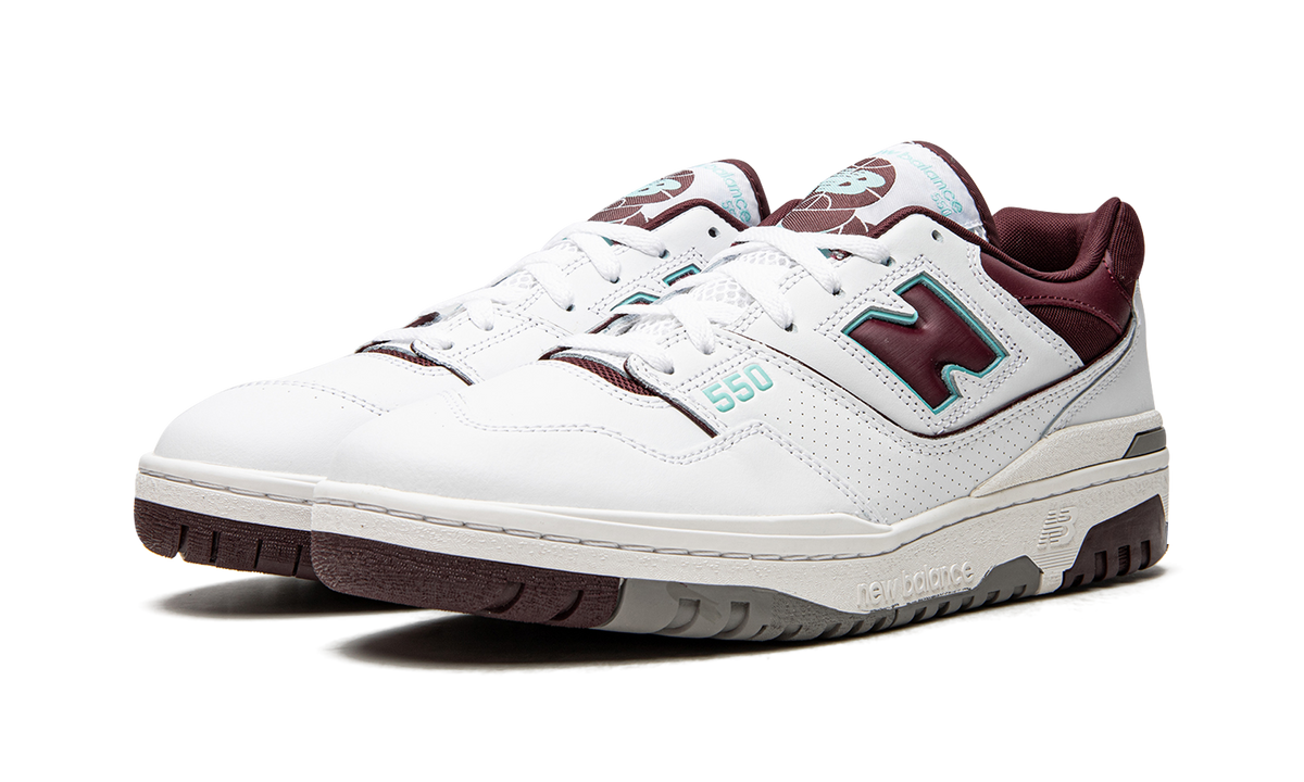 550 "Burgundy / Cyan" BB550WBG
