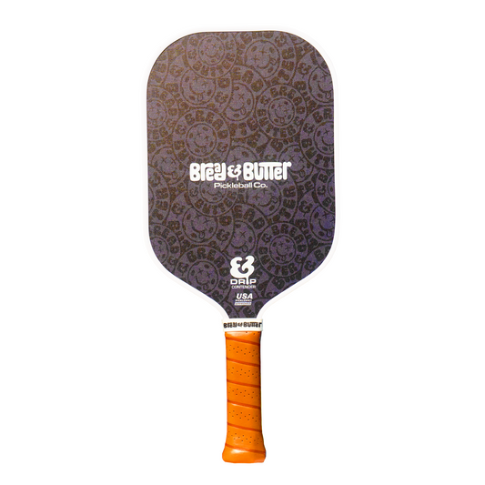DeadBall Drip 16mm Pickleball Paddle - Black