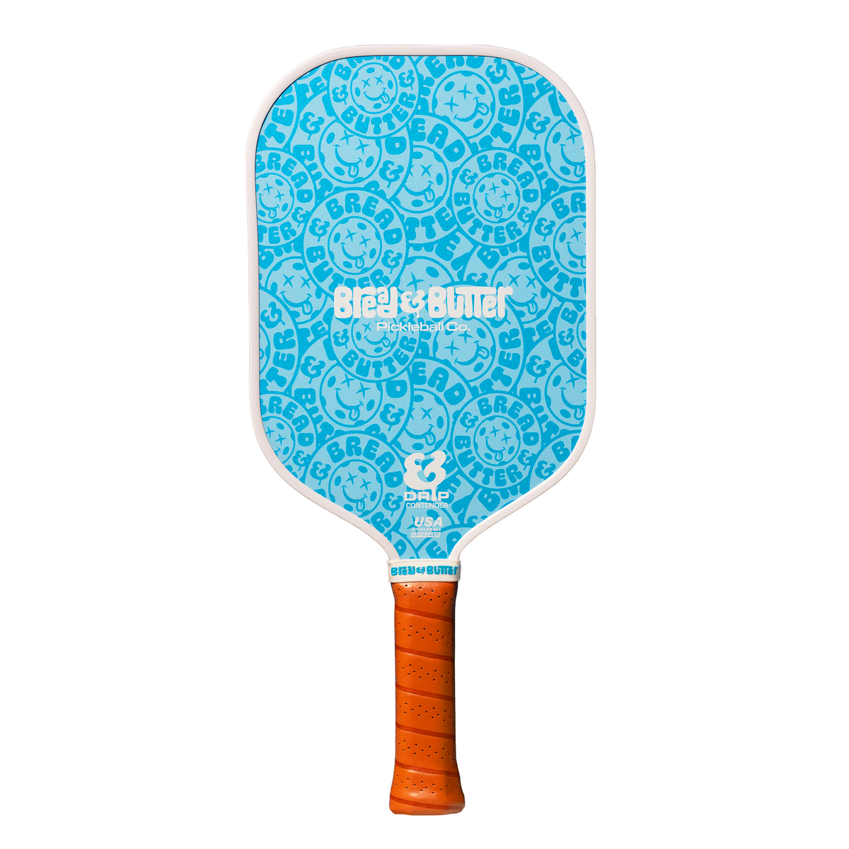 DeadBall Drip 16mm Pickleball Paddle - Blue