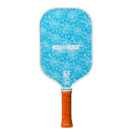 DeadBall Drip 16mm Pickleball Paddle - Blue