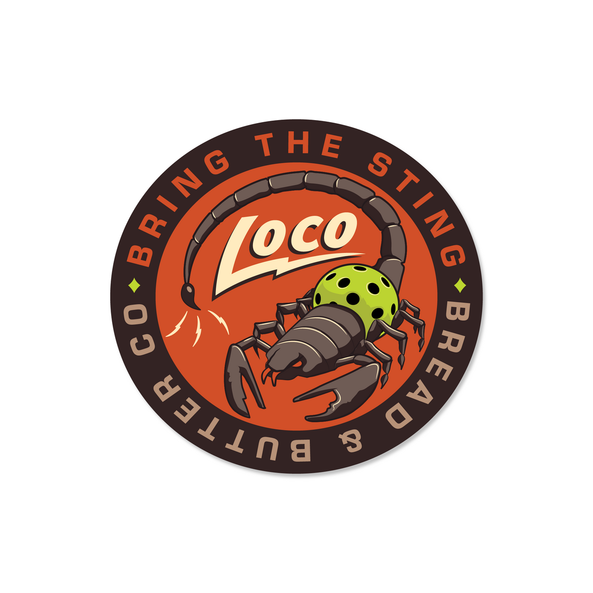 Bring The Sting Sticker