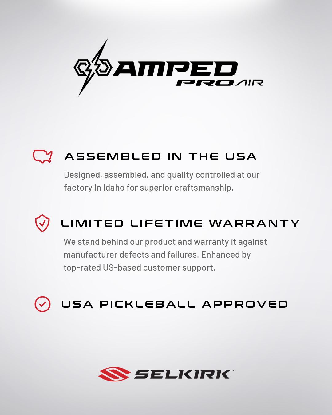 Selkirk AMPED Pro Air - Epic - Pickleball Paddle