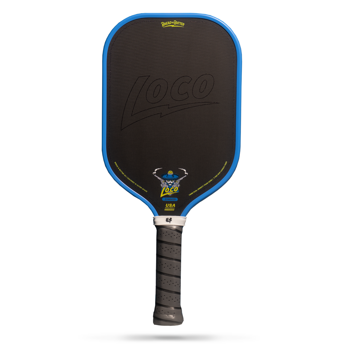 The Loco 16mm Pickleball Paddle- Elongated (No Cover)