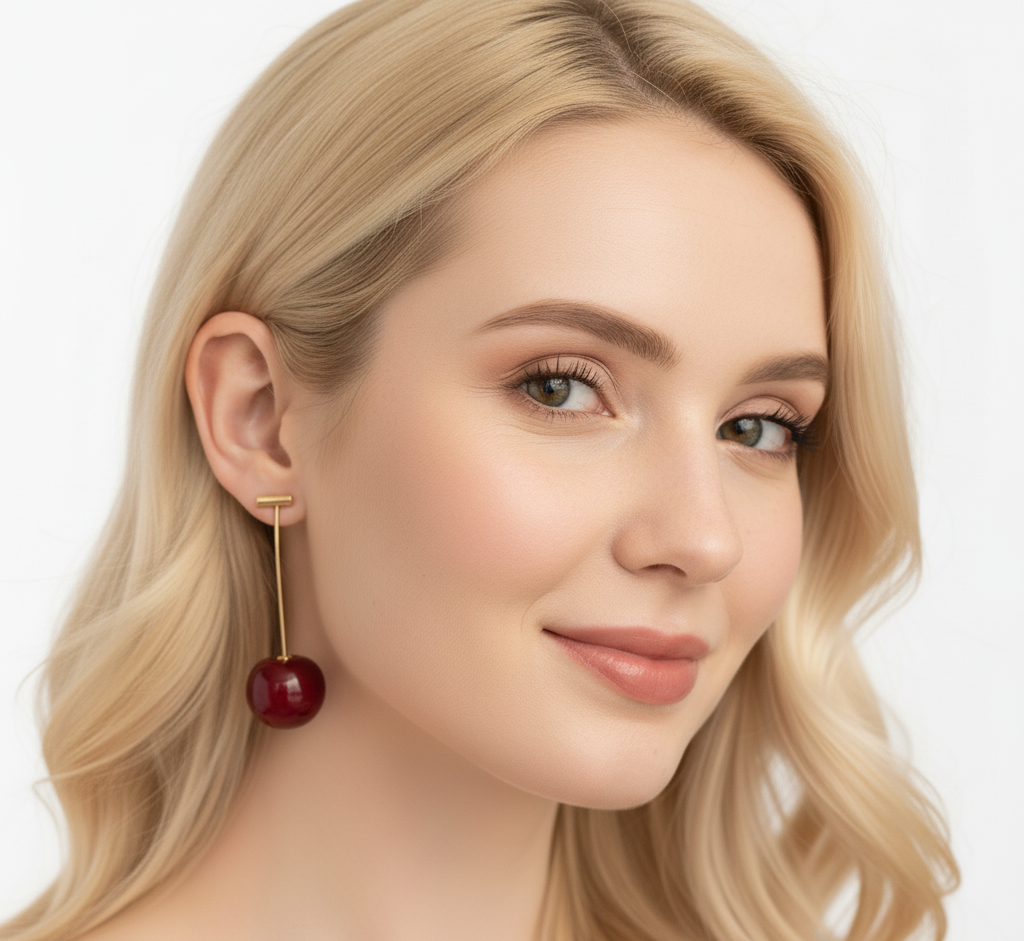 Orecchino Cherry Luxe – Coppia