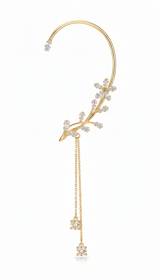 Stellar Petal Ear Cuff - Coppia