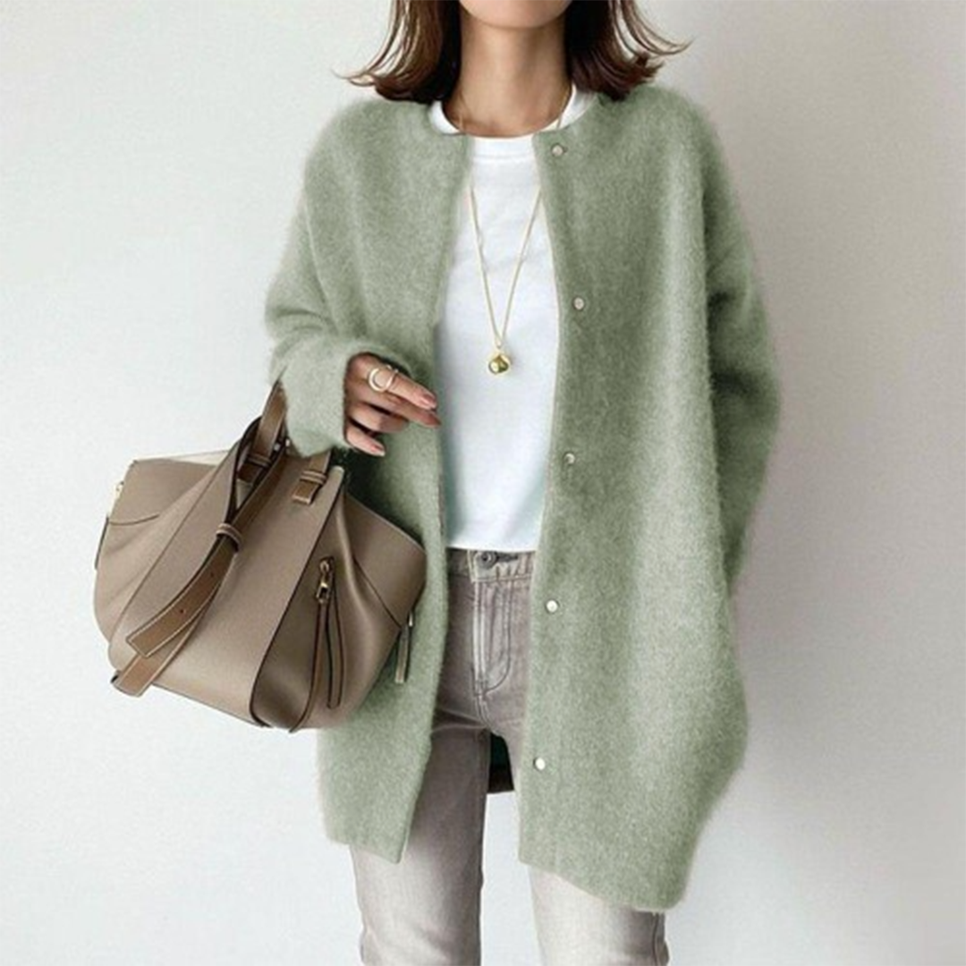 Madrid | Elegante Cardigan Leggero in Cashmere