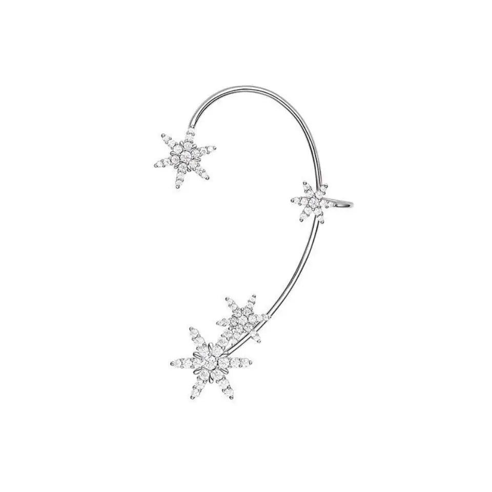 Nova Bloom Ear Cuff - Coppia