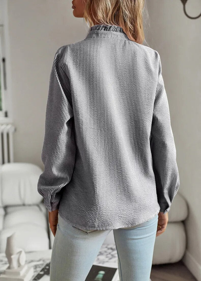 Marina | Elegante Blusa a Righe