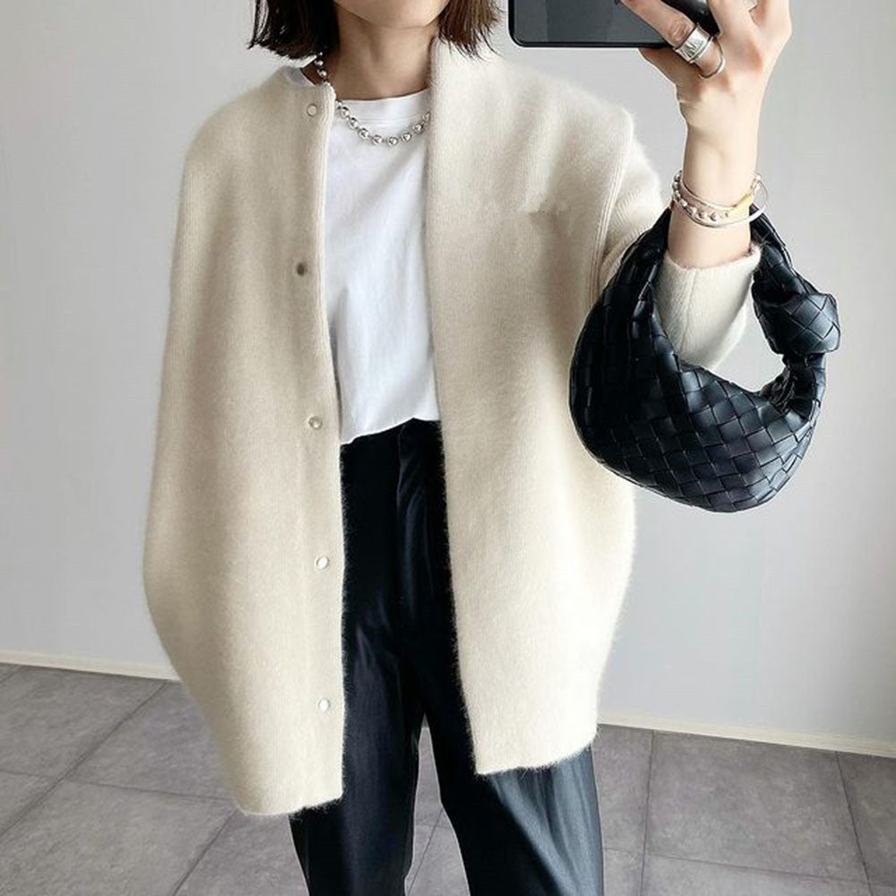 Madrid | Elegante Cardigan Leggero in Cashmere