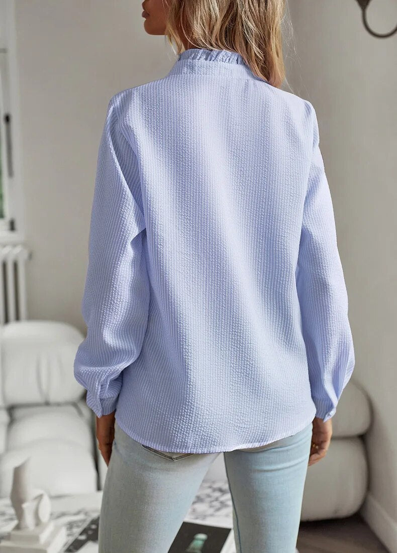 Marina | Elegante Blusa a Righe