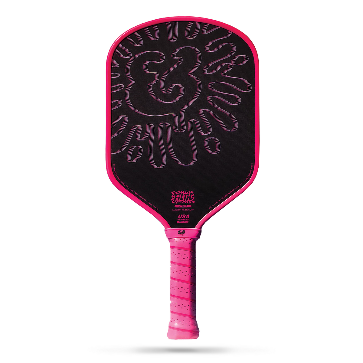 The Filth 16mm Pickleball Paddle- Hybrid (Pink)
