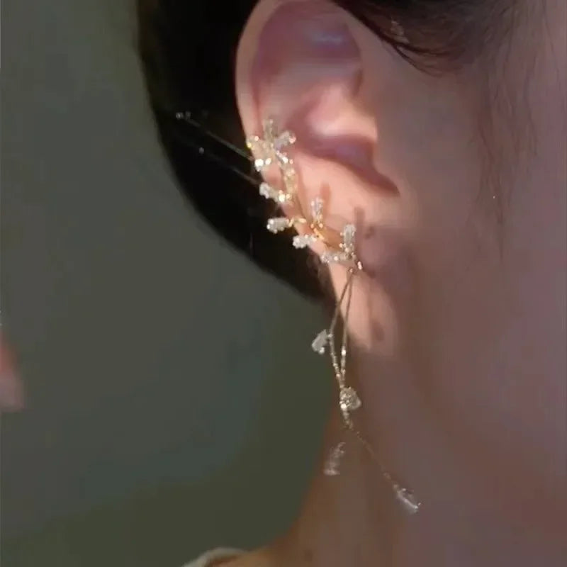 Stellar Petal Ear Cuff - Coppia