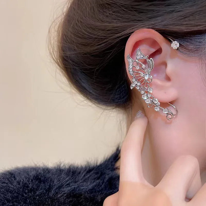 Etherea Butterfly Ear Cuff - Paio