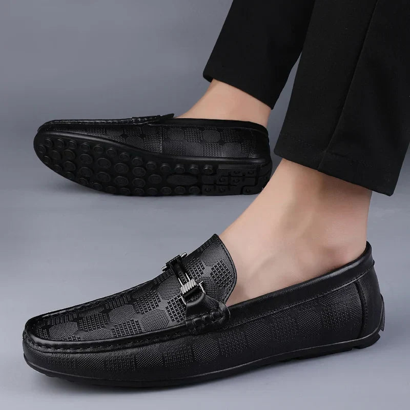 Mocassino Giorgio italiano in vera pelle