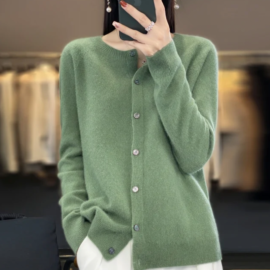 Vera | Premium Merino Wool Cardigan
